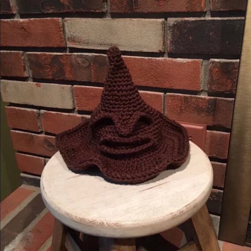 Made to order Crocheted sorting hat